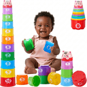 Stacking Cups Toys Set for Toddlers - View 1