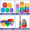 Stacking Cups Toys Set for Toddlers - View 3
