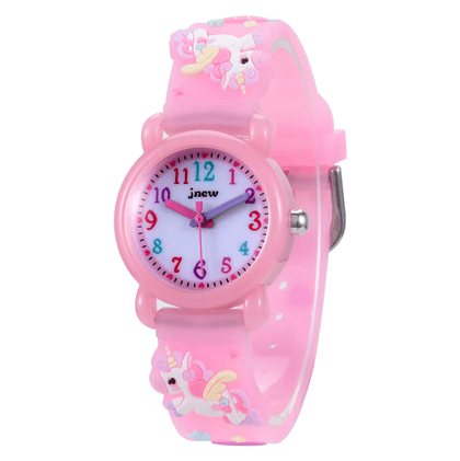 Kids Splash-Resistant Cartoon Watch