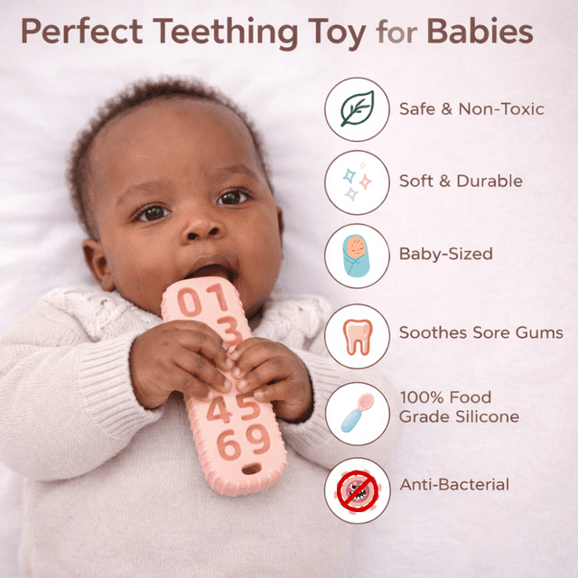 Baby Remote Teether - View 2